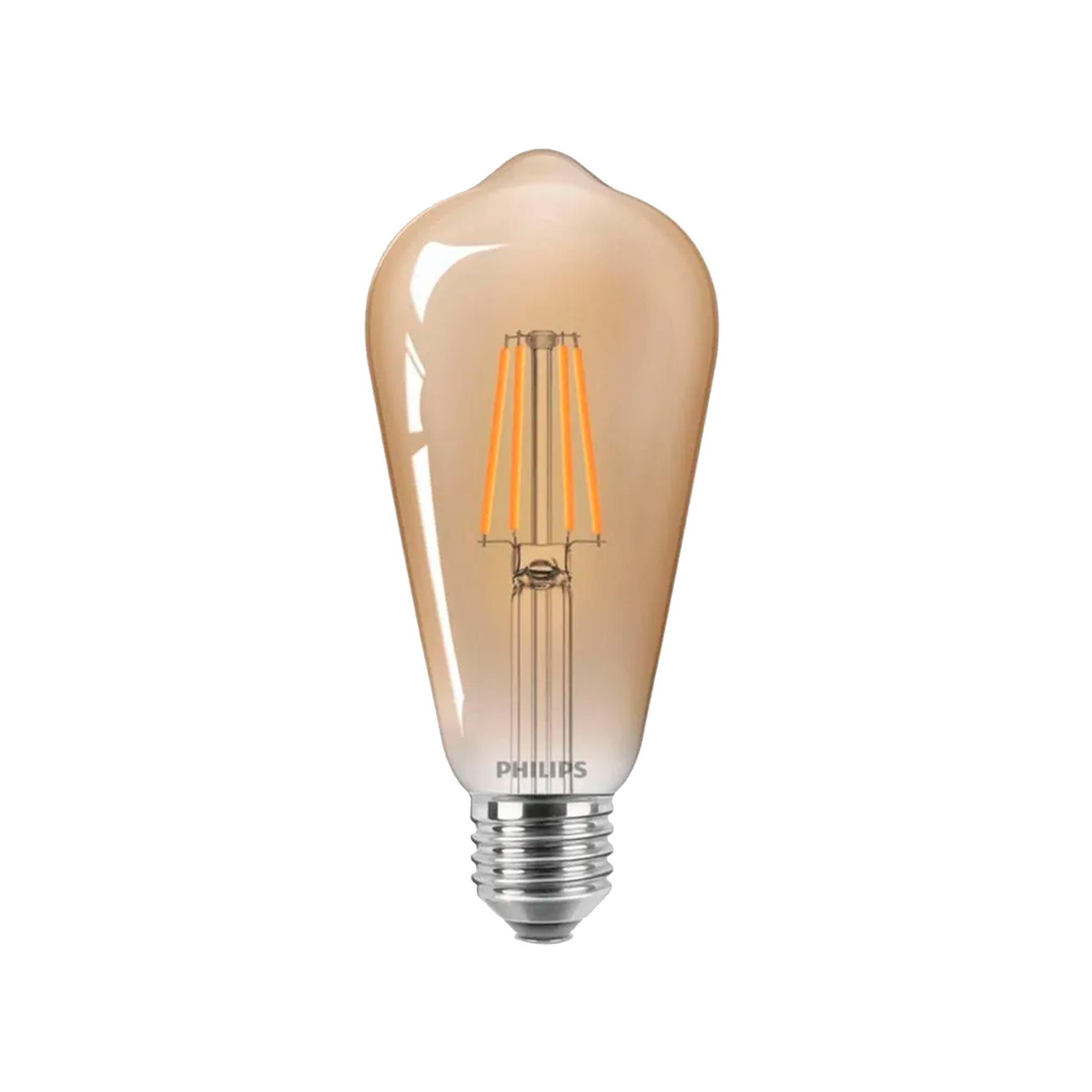 BOMBILLO LED VINTAGE GOLD 5-40W ST19 BASE E27 120V 2.000K 350LM 15.000HRS ATENUABLE TIPO PERA