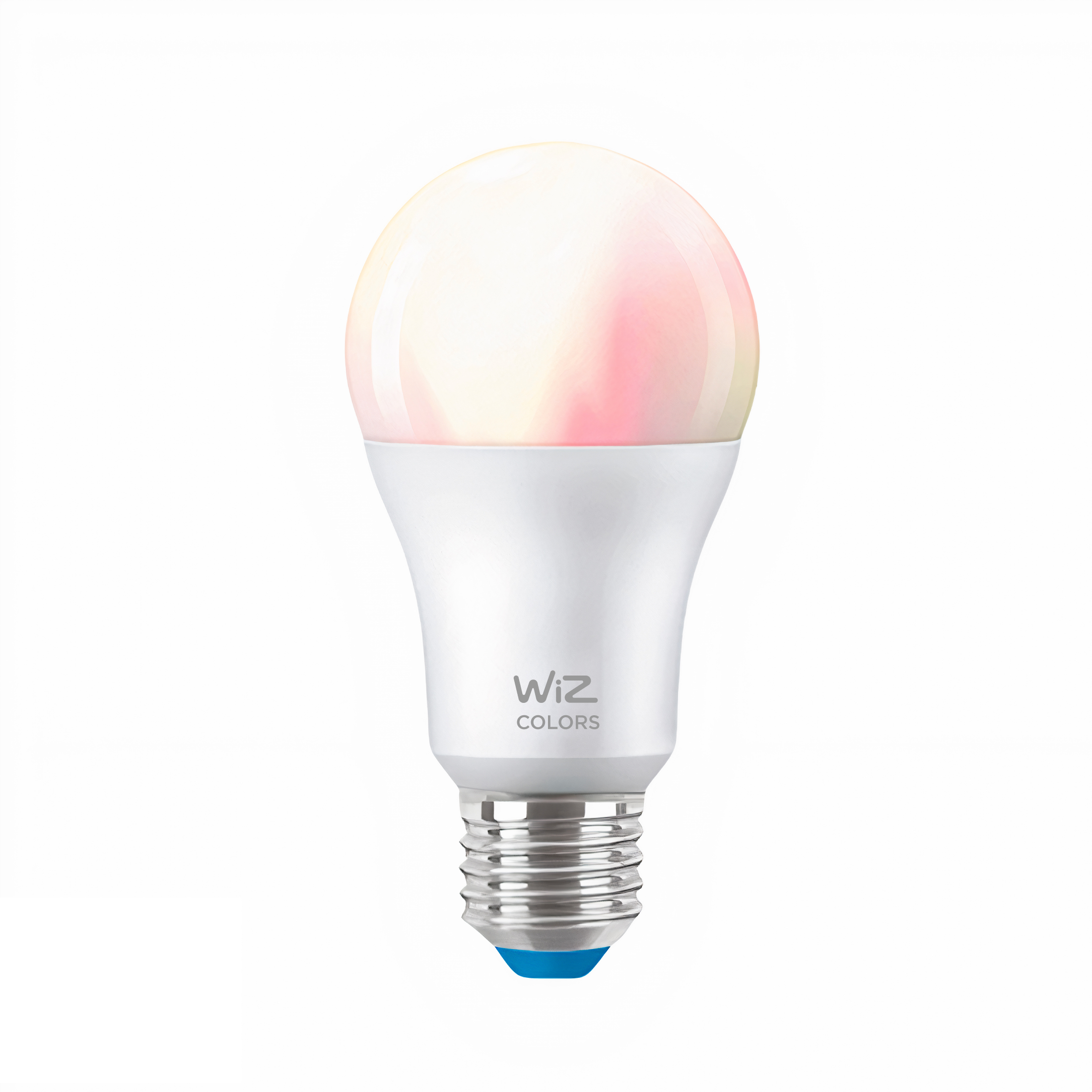 BOMBILLO WIZ A19 COLORS/LUZ CALIDA A FRIA Y COLORES WI-FI /8.8W E26 120V 800LM 2.200-6.500K 25.000HRS